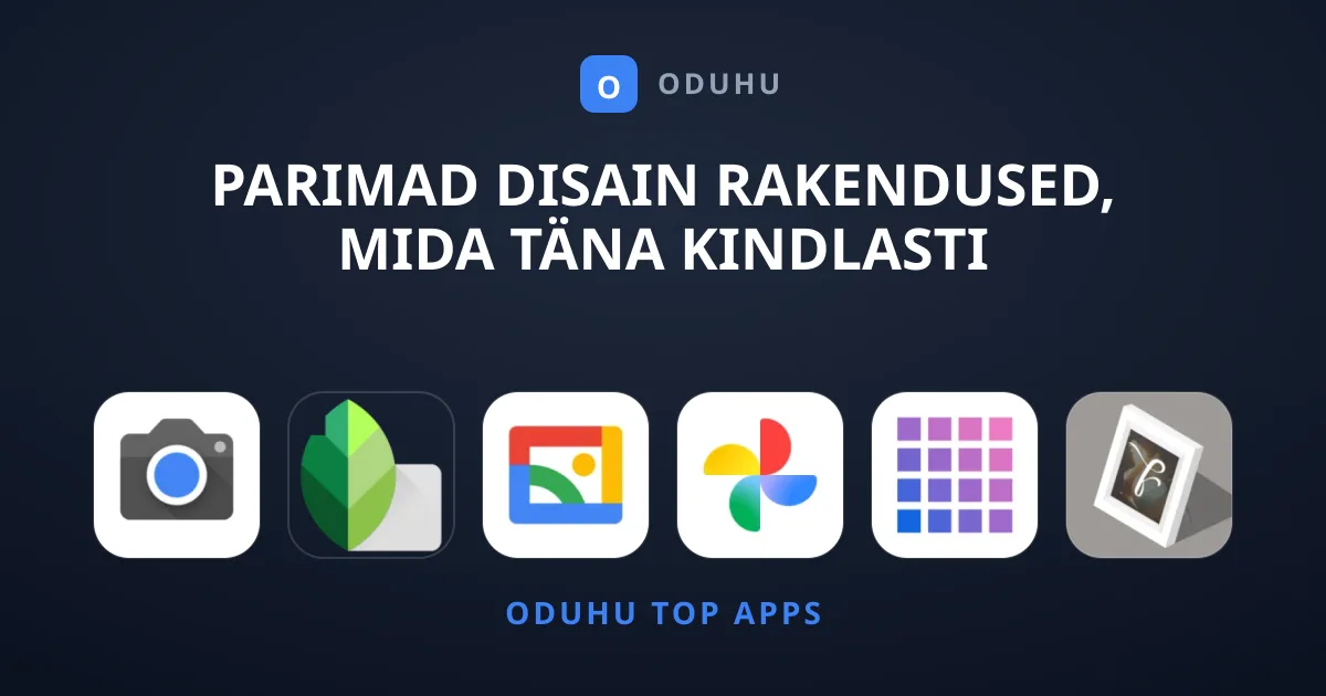 Parimad Disain Rakendused, Mida Täna Kindlasti Proovida
